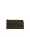 Rick Owens Zipper Wallet In Black