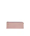 Rick Owens Zipper Wallet In Nude
