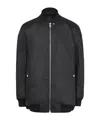 Rick Owens Long-sleeved Casual Jacket In Black