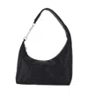 Rick Owens Gemini Shoulder Bag Adjustable Strap Hardware In Black