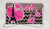 Ricki Designs Beaded A Ooh La La Pop Art Clutch In Multi In Multi