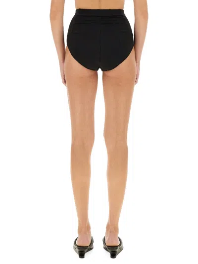 Rickowenslilies Black Shorts Made In Italy