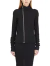 Rickowenslilies Black Imbottito Ella Jacket For Women