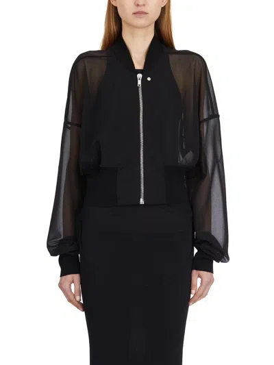 Rickowenslilies Flight Jacket Black