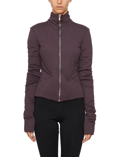 Rickowenslilies Stylish Imbottito Ella Jacket In Violet