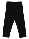 Ricorrrobe Button-fly Cashmere Trousers In Black