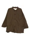 Ricorrrobe Checked Pocket Jacket In Brown