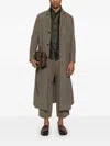 Ricorrrobe Wrinkle Coat In Brown