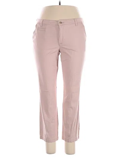 Pre-owned Riders By Lee Casual Pants In Pink