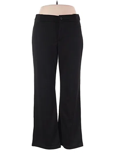 Pre-owned Riders By Lee Dress Pants In Black