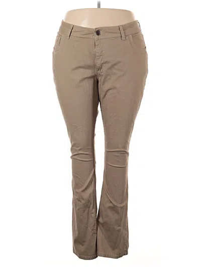 Pre-owned Riders By Lee Jeans In Tan