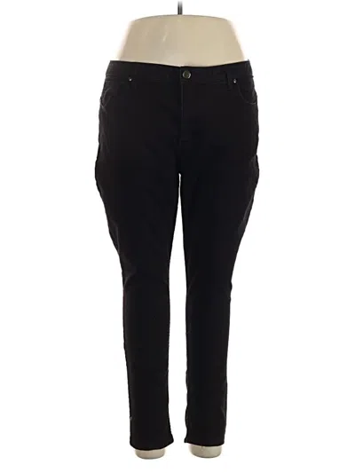 Pre-owned Riders By Lee Jeggings In Black