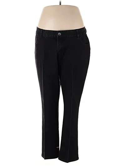 Pre-owned Riders By Lee Jeggings In Black