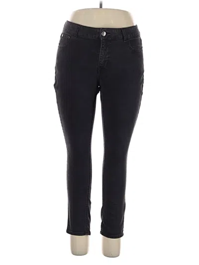 Pre-owned Riders By Lee Jeggings In Black