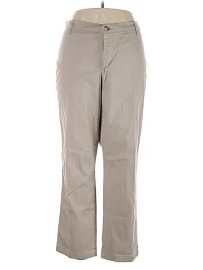 Pre-owned Riders By Lee Khaki Pant In Gray