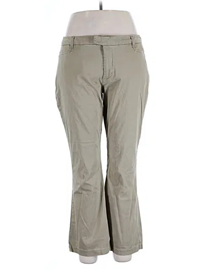 Pre-owned Riders By Lee Khaki Pant In Gray