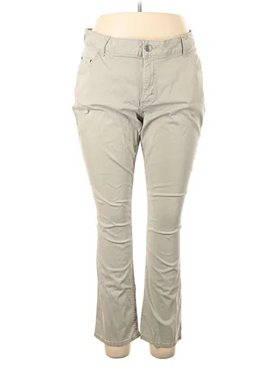 Pre-owned Riders By Lee Khaki Pant In Tan