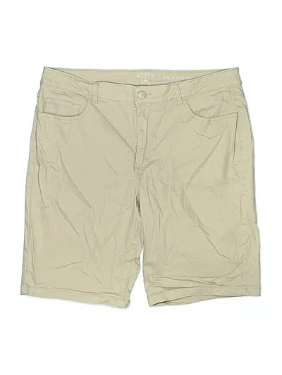 Pre-owned Riders By Lee Khaki Shorts In Brown