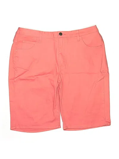 Pre-owned Riders By Lee Khaki Shorts In Orange