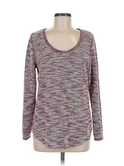 Pre-owned Riders By Lee Pullover Sweater In Burgundy