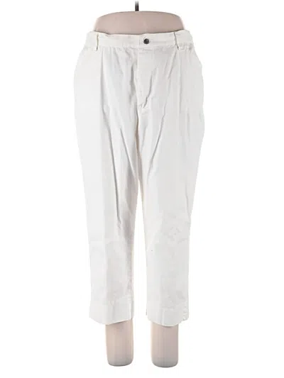 Pre-owned Riders Casual Pants In White