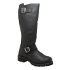 Ridetecs 16" Engineer Zipper Biker Boot In Black