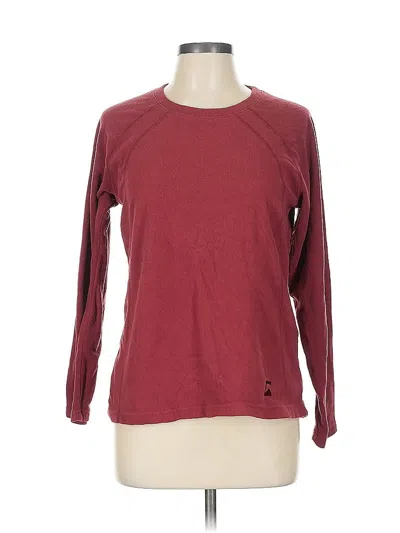 Pre-owned Riding Sport Pullover Sweater In Red