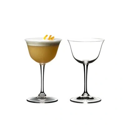 Riedel 6417/06 Drink Specific Glassware 7.65 Floz Sour Cocktail Glass, Pack Of 2 In Clear