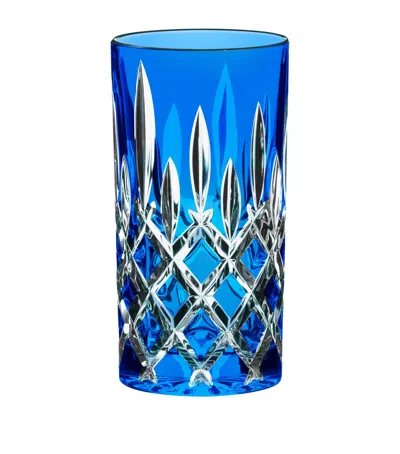 Riedel Crystal Laudon Highball Tumbler In Blue