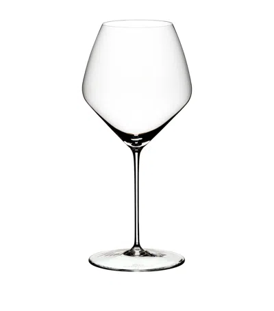 Riedel Crystal Veloce Pinot Noir Wine Glasses In Clear