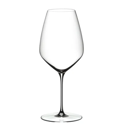 Riedel Crystal Veloce Shiraz Wine Glasses In Clear