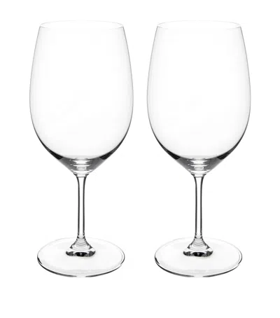 Riedel Crystal Vinum Bordeaux Wine Glasses In Clear