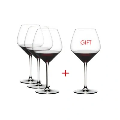 Riedel Extreme Pinot Noir Wine Glass (pay 3 Get 4) In Clear