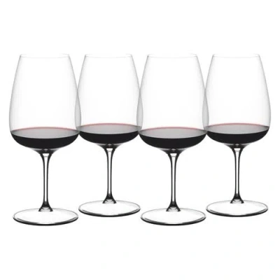 Riedel Grape@ Cebernet/merlot Wine Glass, Buy 3 Get 4, 29.25 Ounce In Transparent