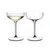 Riedel Grape@ Coupe Cocktail Wine Glass, Set Of 2, 11 Ounce In Transparent