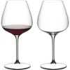 Riedel Grape@ Pinot Noir / Nebbiolo/ Aperitivo Glass, Set Of 2, 26.5 Ounce In Clear