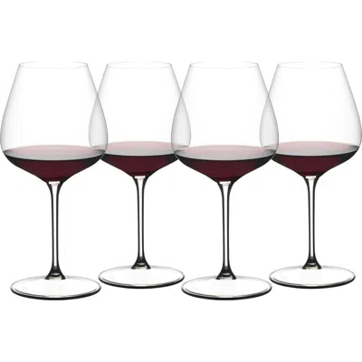 Riedel Grape@ Pinot Noir/nebbiolo Wine Glass, Buy 3 Get 4, 26.5 Ounce In Transparent