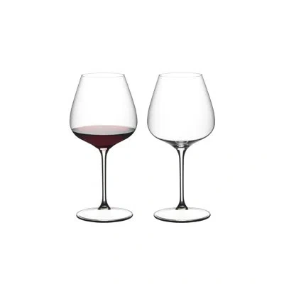 Riedel Grape@ Pinot Noir/nebbiolo/aperitivo Glass In Clear
