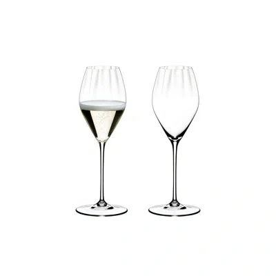 Riedel Performance Champagne Glass (set Of 2) In Clear