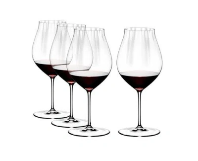 Riedel Performance Pinot Noir Wine Glasses, Buy 3 Get 4 In Transparent