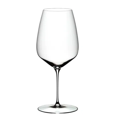 Riedel Set Of 2 Crystal Veloce Cabernet Sauvignon Wine Glasses In Transparent