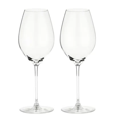 Riedel Set Of 2 Veritas Champagne Glasses In Transparent