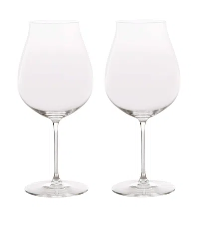 Riedel Set Of 2 Veritas New World Pinot Noir Glasses In Animal Print