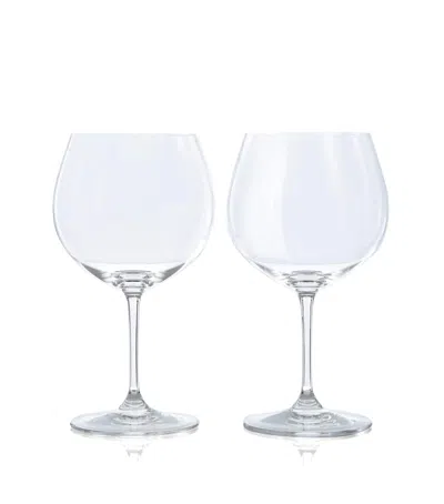 Riedel Set Of 2 Vinum Montrachet Glasses In Transparent