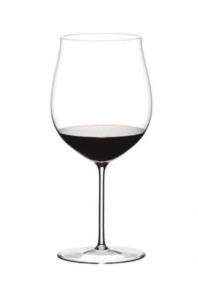 Riedel Sommeliers Burgundy Grand Cru Wine Glass, Single Glass