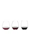 Riedel The Key To Wine Crystal Tumblers Set Of Three In Clear