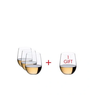 Riedel The O Wine Tumbler Chardonnay/viognier Wine Glass (pay 3 Get 4) In Clear