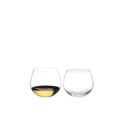 Riedel The O Wine Tumbler Oaked Chardonnay Wine Glass In Clear