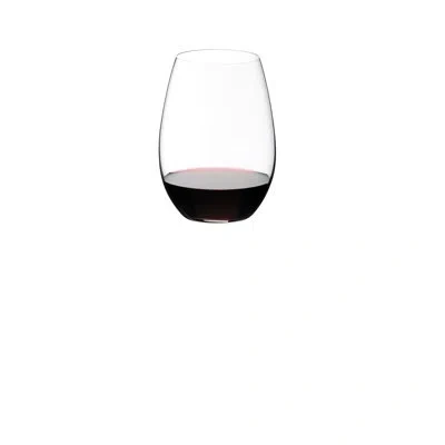 Riedel The O Wine Tumbler Old World Syrah Wine Glass In Clear