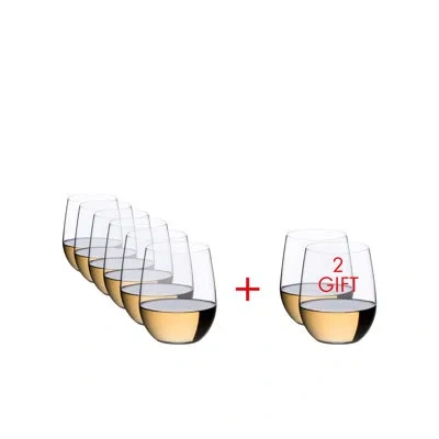 Riedel The O Wine Tumbler Viognier/chardonnay Wine Glass (pay 6 Get 8) In Clear